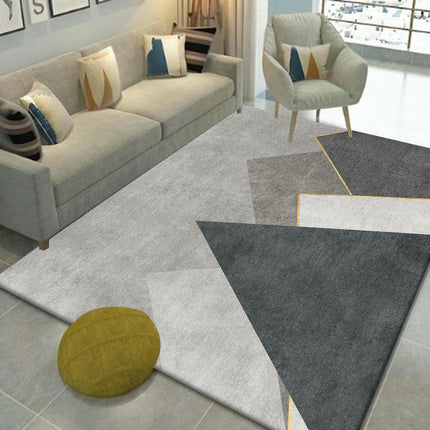 Modern Simple Gray Rug And Carpet Large Area Rugs for Living Room Indoor Area Rug