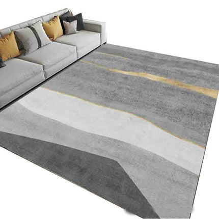 Modern Simple Gray Rug And Carpet Large Area Rugs for Living Room Indoor Area Rug