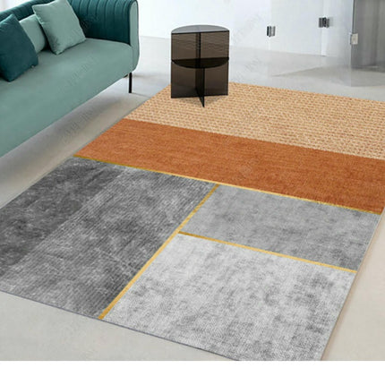 Modern Simple Geometric Rug And Carpet Large Area Rugs for Living Room Indoor Area Rug