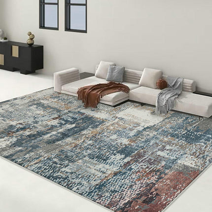 Abstract Indoor Area Rug, Contemporary Rug And Carpet-Living Room, Bedroom, Dining Room, and Kitchen