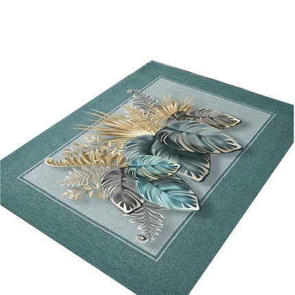 Colorful Rug Area Rugs for Living Room Bedside,Non Slip Soft Indoor Floral Carpet