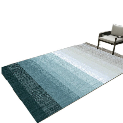 Modern Abstract Area Rug Decor Carpet Low Pile Machine Washable Area Rug for Bedroom Living Room