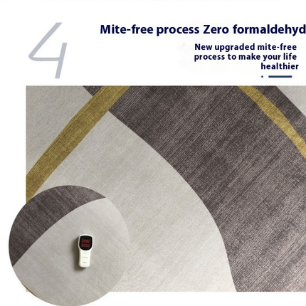 Modern Art Decor Carpet Area Rug Low Pile Machine Washable Area Rug for Living Room