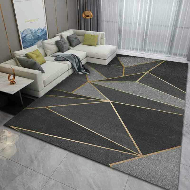 Line Art Area Rug Modern Rugs for Entryway Bedroom Living Room, Home Decor Carpet