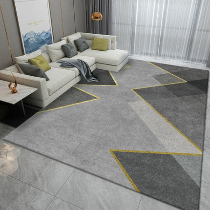 Line Art Area Rug Modern Rugs for Entryway Bedroom Living Room, Home Decor Carpet
