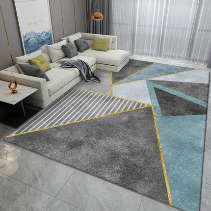 Line Art Area Rug Modern Rugs for Entryway Bedroom Living Room, Home Decor Carpet