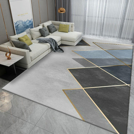 Line Art Area Rug Modern Rugs for Entryway Bedroom Living Room, Home Decor Carpet