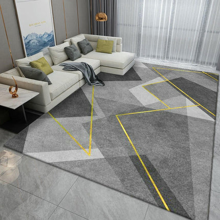 Line Art Area Rug Modern Rugs for Entryway Bedroom Living Room, Home Decor Carpet