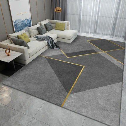 Line Art Area Rug Modern Rugs for Entryway Bedroom Living Room, Home Decor Carpet