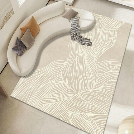 Home Decor Carpet Non Slip Soft Rugs Line Art Area Rug Modern Rugs for Bedroom Living Room