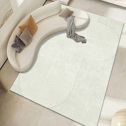 Home Decor Carpet Non Slip Soft Rugs Line Art Area Rug Modern Rugs for Bedroom Living Room