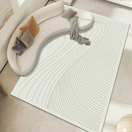 Home Decor Carpet Non Slip Soft Rugs Line Art Area Rug Modern Rugs for Bedroom Living Room