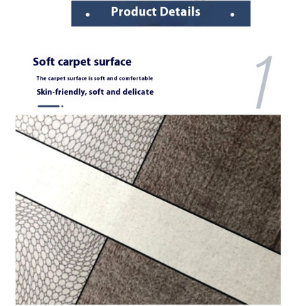Modern Art Washable Rug for Bedroom Living Room, Area Rugs, Non-Slip Soft Low Pile Carpet