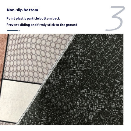 Modern Art Washable Rug for Bedroom Living Room, Area Rugs, Non-Slip Soft Low Pile Carpet