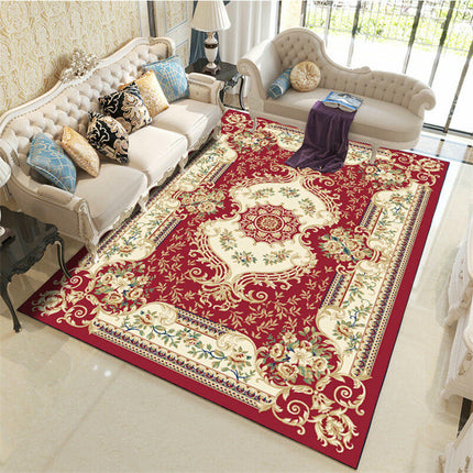 Area Rug for Living Room Large Carpet-Machine Washable Retro Rugs for Bedroom Dining Room Rug Vintage
