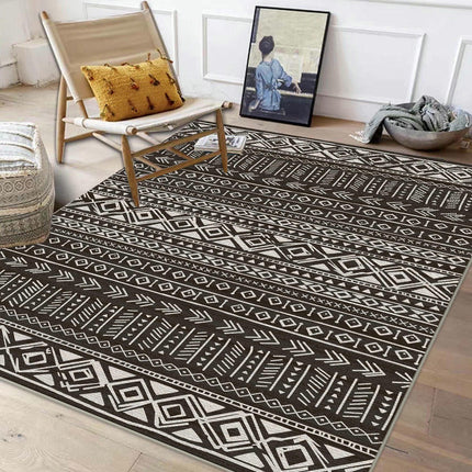 Moroccan Area Rug for Living Room Large Carpet-Machine Washable Rugs for Bedroom
