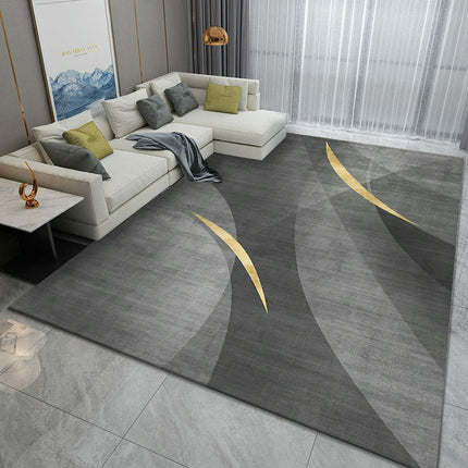 Machine Washable Rugs for Bedroom Modern Geometric Area Rug for Living Room Large Carpet