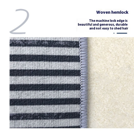Light luxury Machine Washable Rugs for Bedroom Modern Area Rug for Living Room Large Carpet
