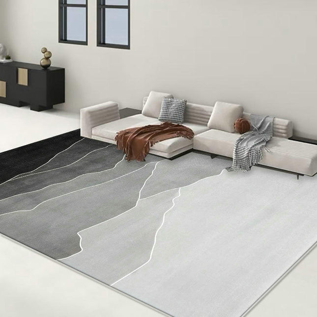 Modern Abstract Area Rug Washable Home Decor Rug Soft Rug Low Pile Floor Carpet Rugs for Living Room