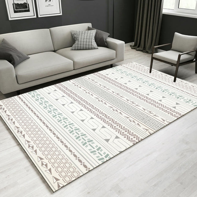 Modern Simple Area Rug Geometric Decor Rug Soft Low Pile Carpet Rugs for Living Room