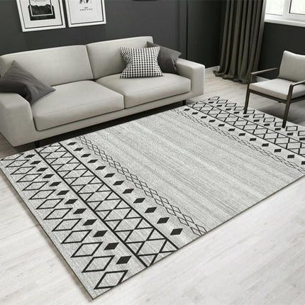 Modern Simple Area Rug Geometric Decor Rug Soft Low Pile Carpet Rugs for Living Room