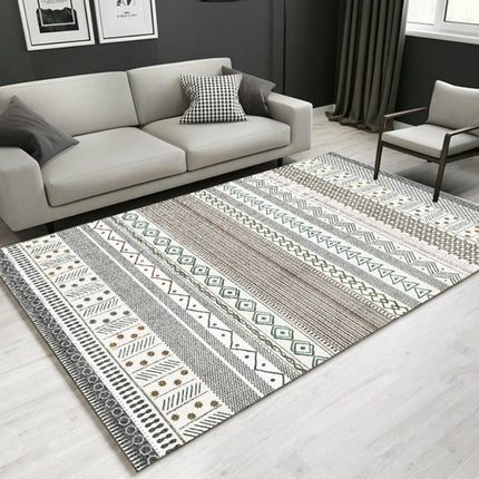 Modern Simple Area Rug Geometric Decor Rug Soft Low Pile Carpet Rugs for Living Room