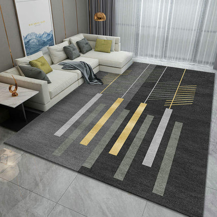 Modern Light luxury Area Rug Washable Decor Rug Soft Low Pile Carpet Rugs for Living Room