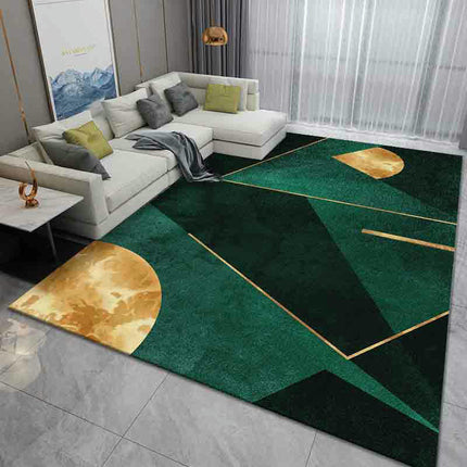 Modern Light luxury Area Rug Washable Decor Rug Soft Low Pile Carpet Rugs for Living Room