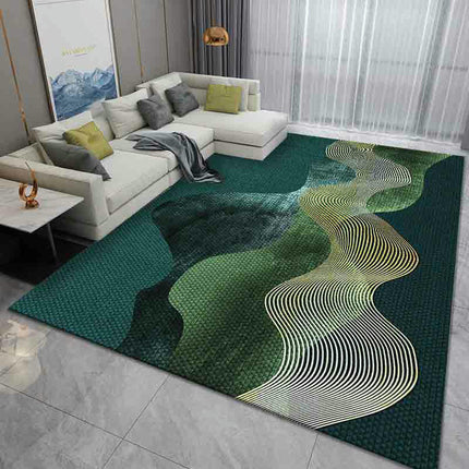 Modern Light luxury Area Rug Washable Decor Rug Soft Low Pile Carpet Rugs for Living Room