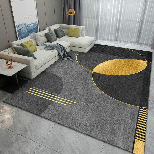 Modern Light luxury Area Rug Washable Decor Rug Soft Low Pile Carpet Rugs for Living Room 1