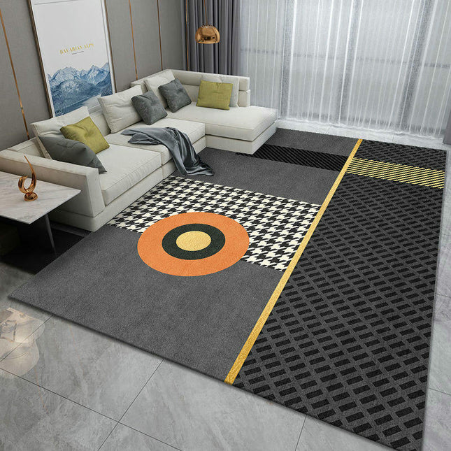 Modern Light luxury Area Rug Washable Decor Rug Soft Low Pile Carpet Rugs for Living Room 1