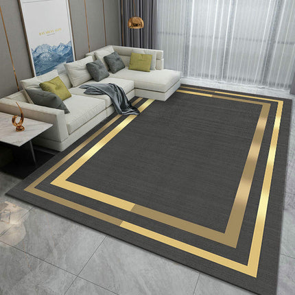 Modern Light luxury Area Rug Washable Decor Rug Soft Low Pile Carpet Rugs for Living Room