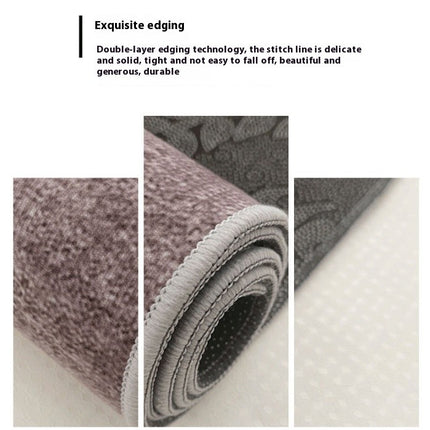 Beige Decor Carpet Modern Area Rug Washable Rug Soft Lines Carpet Rugs for Living Room