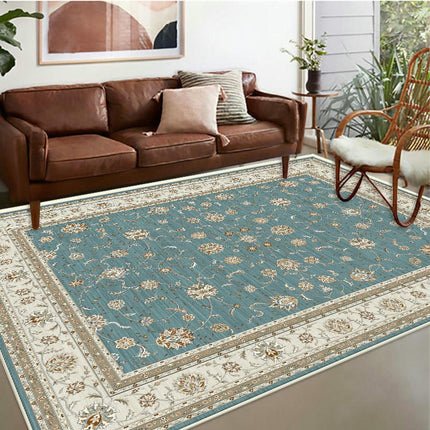 Moroccan Carpet Vintage Area Rug Washable Rug Soft Carpet Rugs for Living Room