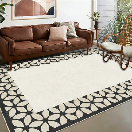 Moroccan Carpet Vintage Area Rug Washable Rug Soft Carpet Rugs for Living Room