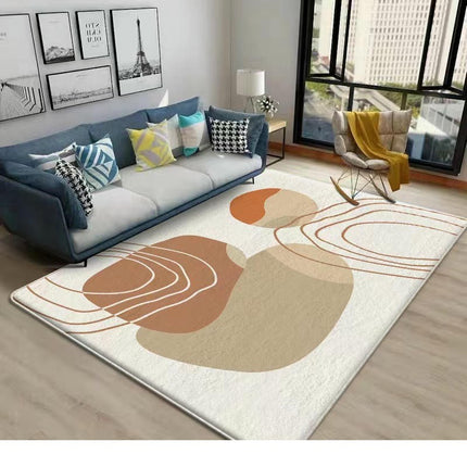 Modern Carpet For Bedroom Living Room Non Shedding Large Floor Rugs Geometric Indoor Area Rug