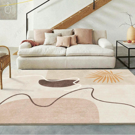 Modern Carpet For Bedroom Living Room Non Shedding Large Floor Rugs Geometric Indoor Area Rug 1