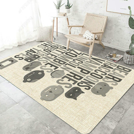 Modern Carpet For Bedroom Living Room Non Shedding Large Floor Rugs Geometric Indoor Area Rug 1