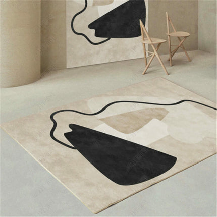 Modern Carpet For Bedroom Living Room Non Shedding Large Floor Rugs Geometric Indoor Area Rug 2