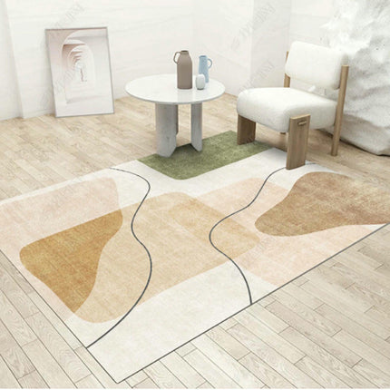 Modern Carpet For Bedroom Living Room Non Shedding Large Floor Rugs Geometric Indoor Area Rug