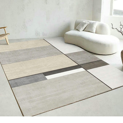 Modern Carpet For Bedroom Living Room Non Shedding Large Floor Rugs Geometric Indoor Area Rug
