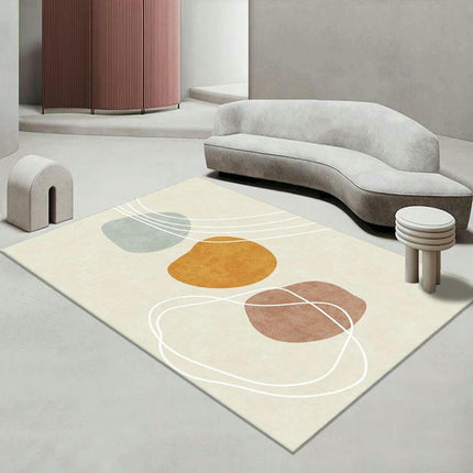 Modern Carpet For Bedroom Living Room Non Shedding Large Floor Rugs Geometric Indoor Area Rug