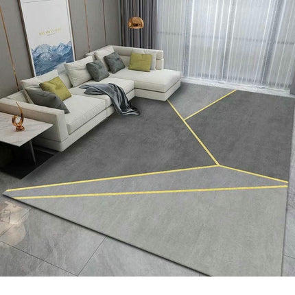 Modern Carpet For Bedroom Living Room Non Shedding Large Floor Rugs Geometric Indoor Area Rug