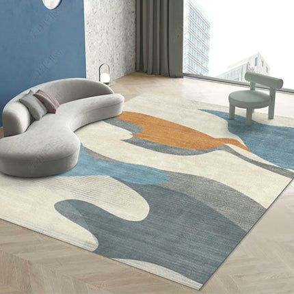 Modern Carpet For Bedroom Living Room Non Shedding Large Floor Rugs Geometric Indoor Area Rug 2