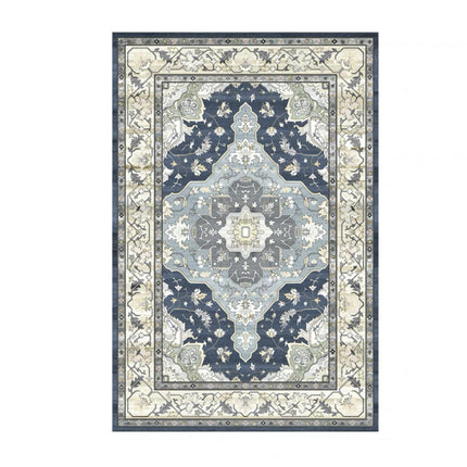 Ethnic Style Area Rug Vintage Rug Indoor Rug Washable Rug Carpets for Bedroom Living Room