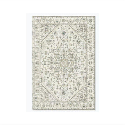 Ethnic Style Area Rug Vintage Rug Indoor Rug Washable Rug Carpets for Bedroom Living Room