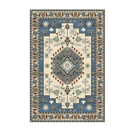 Ethnic Style Area Rug Vintage Rug Indoor Rug Washable Rug Carpets for Bedroom Living Room