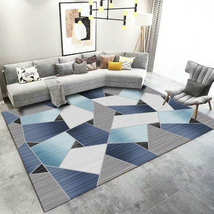 Rug Modern Indoor Area Rug, Geometric Carpet Living Room, Bedroom, Dining Room, and Kitchen 1