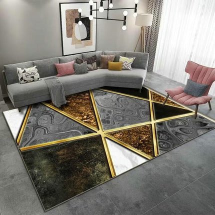 Rug Modern Indoor Area Rug, Geometric Carpet Living Room, Bedroom, Dining Room, and Kitchen 1