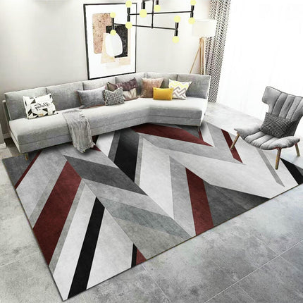 Rug Modern Indoor Area Rug, Geometric Carpet Living Room, Bedroom, Dining Room, and Kitchen 1